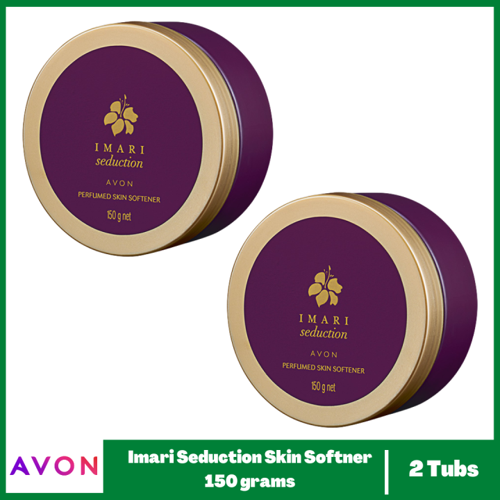 AVON IMARI Seduction Skin Softener 150g ( 2 TUBS ) Lazada PH