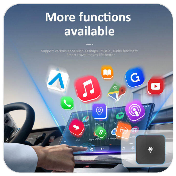 สายไร้สาย-android-อะแดปเตอร์อัตโนมัติรถ-ai-กล่องไร้สาย-dongle-เสียบเล่น-wifi-สำหรับโตโยต้า-kia-มาสด้านิสสันคัมรี่ซูซูกิ-subaru