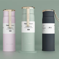 Insulated Cup Thermo Stainless Steel Vacuum Flask Portable Water Bottle Termos 450ml Travel Thermal Cup Eco-Friendly Coffee Mug