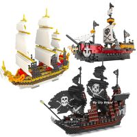 NEW LEGO Ideas Island Storm Pirates Ship Adventure House Wharf Vessel Boat Movie Building Blocks Houseboat Model Toys for Kids Xmas Gifts