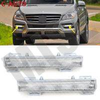 รถด้านหน้า LED ไฟวิ่งกลางวัน DRL ไฟตัดหมอกสำหรับ -Benz W166 ML350 ML400 X204 GLK350 2012-2015 2049065501รถจัดแต่งทรงผม