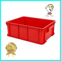 ลังทึบ GW 25.5X33X12 ซม. สีแดงSTORAGE BOX GW 25.5X33X12CM RED **คุณภาพดี**