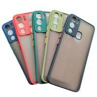 [ส่งจากประเทศไทย] ขอบสีผิวด้าน Case Infinix Hot 12 / 12i / 12Play เคสกันกระแทก ขอบนิ่มหลังแข็ง เคสมือถือ