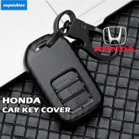 【 Xps】honda Civic Carbon Car Key Case สำหรับ Honda Civic CR-V Accord Jade Jazz City Pilot Crider Odyssey 2015 2016