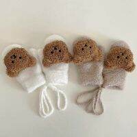 [A Like]1-4Y Baby Mittens Warm Girl ถุงมือถักเด็กเด็กวัยหัดเดินหนา Teething Mitten Handschoen