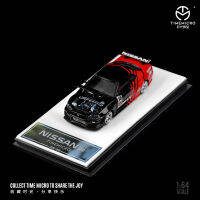 * Pre-Order: จัดส่งในเดือนพฤศจิกายน * เวลา MICRO 1:64 GTR34 Advanchameleon รุ่นรถคอลเลกชันและจอแสดงผล