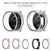Ốp Cho Huawei Watch GT 3 Pro 46Mm Ốp Cứng PC + Kính Cường Lực Ốp Huawei GT
