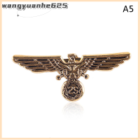 [WYH Store] COD 1ชิ้นวินเทจห้าแฉกนกอินทรีบินหัวหมาป่า knightbrooch เครื่องประดับ unisex หมุดคอลเลกชั่นหัวเข็มขัด