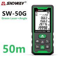 【LZ】❀✈  SNDWAY-Medidor de distância a laser digital Trena Laser Range Finder Medição de luz verde SW-50G 70m 50m 100m 50m