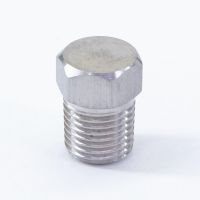 【cw】 780 bar 1/4 quot; BSPT male End Cap 304 stainless steel Pipe Countersunk Plug hex head socket fittings 【hot】