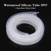 ท่อ Led ซิลิกอนใสขนาด5เมตร/10เมตรสายยาง IP67กันน้ำ8มม. 10มม. 12มม. สำหรับ5050 3528 Ws2811 Ws2801ท่อซิลิโคนเบาเทปแถบ Led Ws2812b