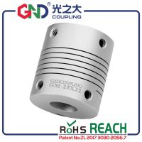 Couper ยืดหยุ่น Gm-D19.5 * L24.5มอเตอร์ Cnc Servo Motor อะลูมินัมอัลลอยมีความยืดหยุ่น Coupling 3d ชิ้นส่วนเครื่องพิมพ์ชุดต่อประกบมอเตอร์