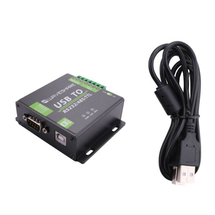 waveshare-industrial-usb-to-rs232-rs485-ttl-isolated-converter-with-ft232rl-embedded-protection-circuits-tvs-diode