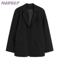 Margot Fashion เสื้อสูทหญิง2023เสื้อผ้าชาแนลเสืัอทวิตเสื้อสูทผญสวยๆ สบายๆ ทันสมัย ทันสมัย ล้ำสมัย WXW2392YQK 38Z230922