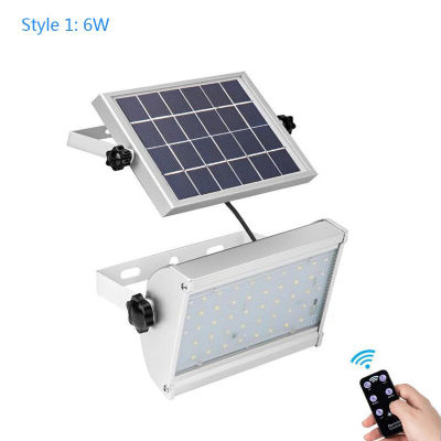 65 Leds Solar Light Super Bright 1500lm 12W Spotlight Wireless Outdoor Waterproof Garden Solar Powered Lamp With Rremote Control