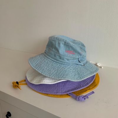 summer locker หมวกปีกกว้าง logo sun hat