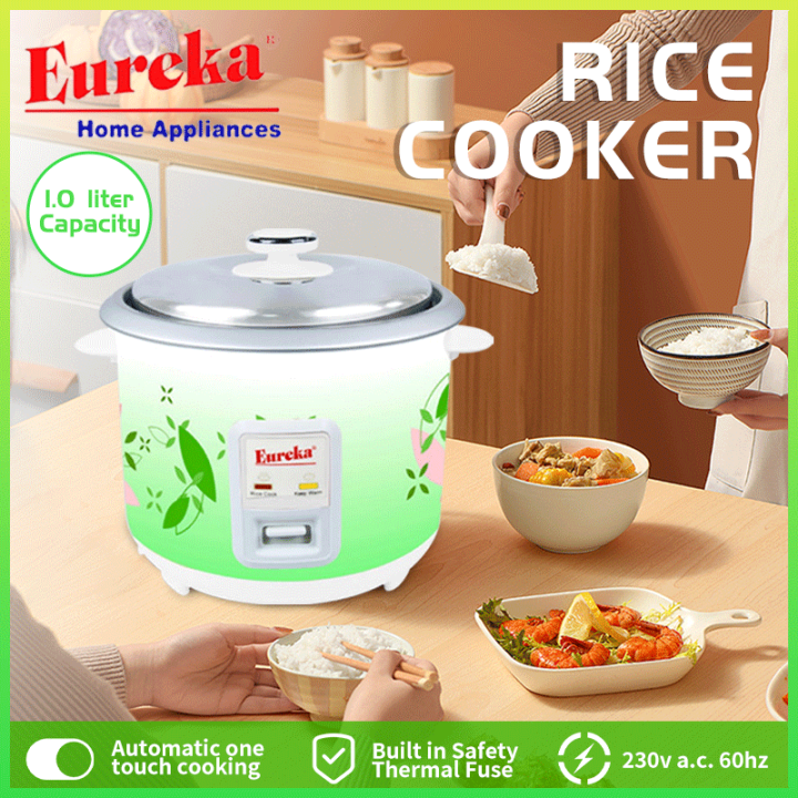 Eureka ERC 1L rice cooker small for 2 to 4 person standard Rice cooker ...