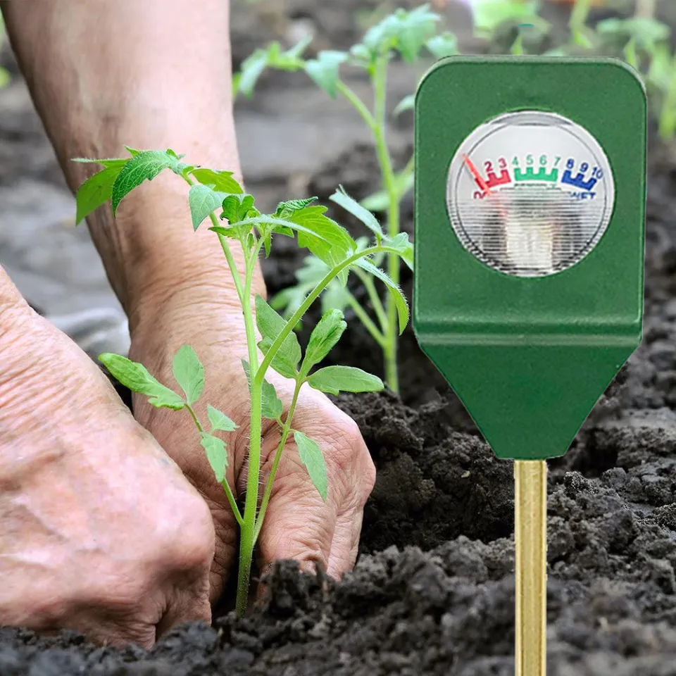 Soil Moisture Meter Plant Soil Tester Monitor Humidity Detector Hygrometer  Flower Water Analyzer Testing Instrument Garden Tool