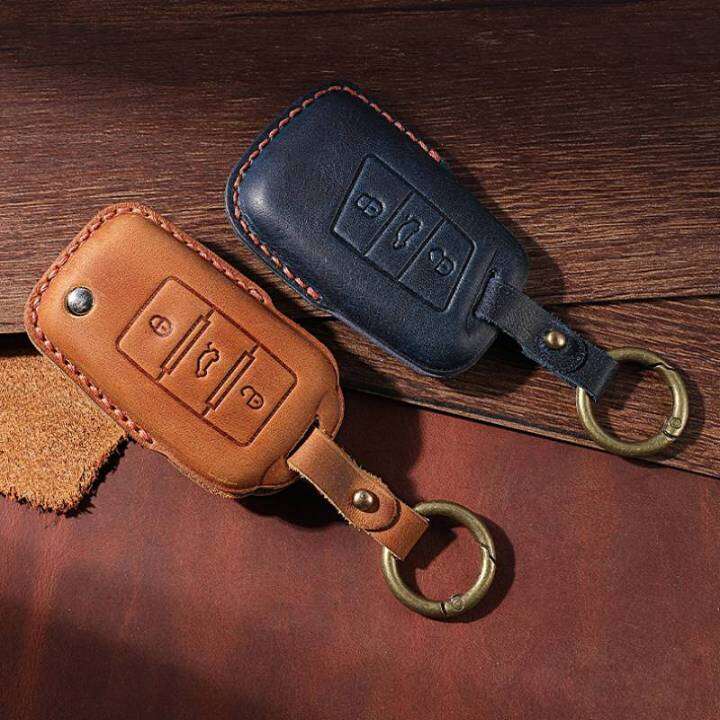 leather-car-key-case-cover-keyring-for-volkswagen-vw-golf-7-mk7-tiguan-touareg-mk2-for-skoda-octavia-kodiaq-seat-ateca