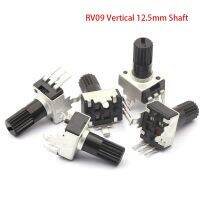 【CW】 10pcs RV09 12.5mm Shaft 1k 2k 5k 10k 20k 50k 100k 0932 Adjustable Resistor 9 Type 3pin Potentiometer