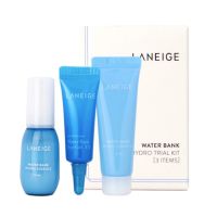 ▶️ Laneige Water Bank Hydro Trial Kit 3 items (Essence 10ml, Gel Cream 10ml, Eye Gel EX 3ml) [ร้านค้าแนะนำ]