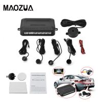 Universal 12V 22mm Car Parking Sensor Kit 4 Buzzer Reverse Backup Radar Sound Alert Indicator Probe System Alarm Systems  Accessories