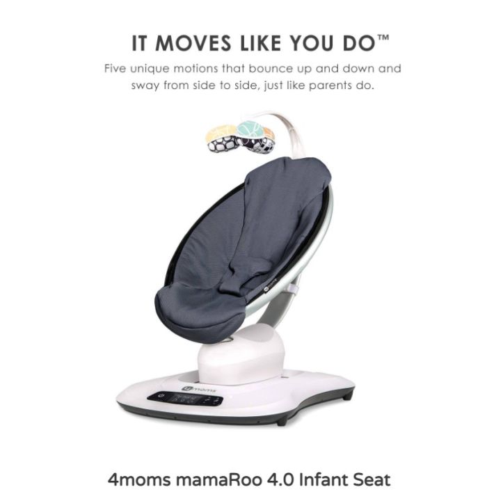 เปลกล่อมยอดฮิตท๊อปรีวิว-รุ่นใหม่ล่าสุด-ปี-2022-4moms-mamaroo-baby-swing-us-2020-version-มี4-สีนะคะ