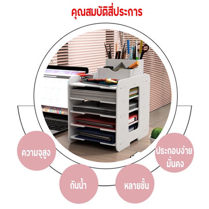 ชั้นวางแฟ้ม-7ชั้น-ชั้นวางเอกสาร-ถาดใส่เอกสาร-ที่ใส่เอกสาร-ชั้นวางกระดาษ-ถาดเก็บเอกสาร-ถาดใส่เอกสาร-a4-ชั้นวางของ-ชั้นวางเอกสารไม้-ชั้น