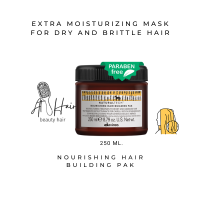 NOURISHING HAIR BUILDING PAK 250 ml. มาสก์บำรุงผมที่แห้งเสีย ให้กลับมาชุ่มชื่น และบำรุงให้เส้นนุ่มลื่น เงางามและมีสุขภาพดี