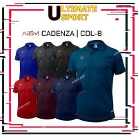 ใหม่!! เสื้อโปโลผู้ชาย CADENZA (คาเดนซ่า) รุ่น CDL-8 MEN ผ้า Micro polyester 100% ใส่บาย สีน้ำเงิน/กรมท่า/แดง/เทา/ดำ/เลือดหมู/เขียว