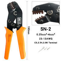 DuPont Connector Crimping Tool SN-2 Pliers Set XH2.54 SM Plug Spring Clamp For JST ZH1.5 2.0PH 2.5XH EH SM Boxed Kit