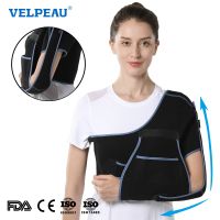 VELPEAU Shoulder Sling Brace For Rotator Cuff Break, Arm injury and Fracture Arm Immobilize Breathable and Soft for Sleeping