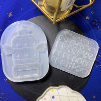 【YD】 Epoxy Resin Mold Silicone Shaker Mold-Transparent silicone molds cute medicine pill and tablet medical supplies molds.