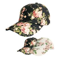 [COD] Fashion Cap Hip Hop Baseball Korean Version New Print Sunshade Hat Ladies