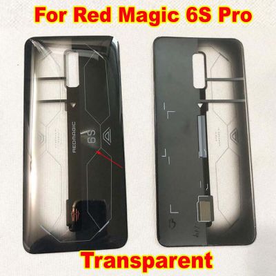 Best Glass Lid Back Battery Cover For ZTE Nubia Red Magic 6S Pro NX669J-S Housing Door Rear Case Chassic Phone Shell Replacement