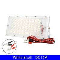 DC 12V-85V 50W Led Flood Light Outdoor Floodlight Spotlight 12v Volt Reflector Led Portable Security Light Connect with Battery