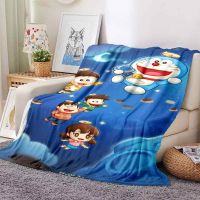 Doraemon Tinkerbell Comic Blanket Cartoon Sofa Office Nap Air Conditioning Soft Warm Can Be Customized