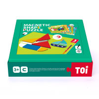 Magnetic Shape Puzzle เกมปริศนารูปทรงแม่เหล็ก #3ขวบ