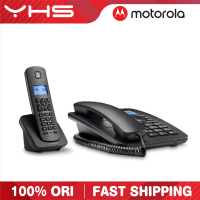 [US Brand] Motorola C4201 Combo DECT ลำโพงแบบมีสายและไร้สายแสดง Caller ID โทรศัพท์ Office House Home TM Unifi Line Maxis Time โทรศัพท์