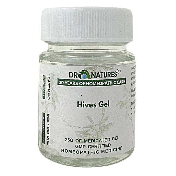 Dr Natures Hives Gel 25g Urticaria Lazada Singapore