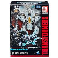 ชุดโมเดล Starscream Transformers สตูดิโอของเล่นของขวัญเด็กชาย SS06 Voyager Class โมเดลหุ่นยนต์แอคชั่น