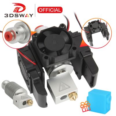 【LZ】 XCR 3D Printer All Metal J-head E3D V6 Hotend Kit Volcano hot end Bowden Direct Extruder 12V/24V Cooling Fan Bracket Block1.75mm