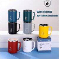 【hot】♝۞ steel travel mug with lid insulation portable beautiful catering simple boutique bar