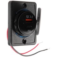 Car Charger Socket 18W and QC 3.0 USB Quick Charge Socket Quick Charge 3.0