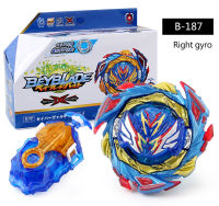 Beyblade BURST DB เริ่มต้น B-187ผู้ช่วยให้รอด Valkyrie Sh ปั่นด้านบน Booster วงแหวนเริ่มต้นที่มี B-184ซ้าย/ขวาสตริงปล่อยเด็กของขวัญวัน