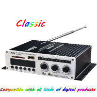 LP-V9S Hi-Fi Mini Digital Motorcycle Auto Car Stereo Power Amplifier LED Display Sound Mode Audio Music Player