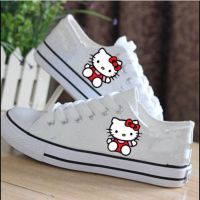 ▣  Doraemon low help shoes flat cartoon character joker couples lazy leisure students graffiti canvas shoe tide