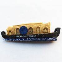 【YF】❦☏❐  QIQIPP Kerala help local traffic rice boat tourist souvenir refrigerator creative hand gift