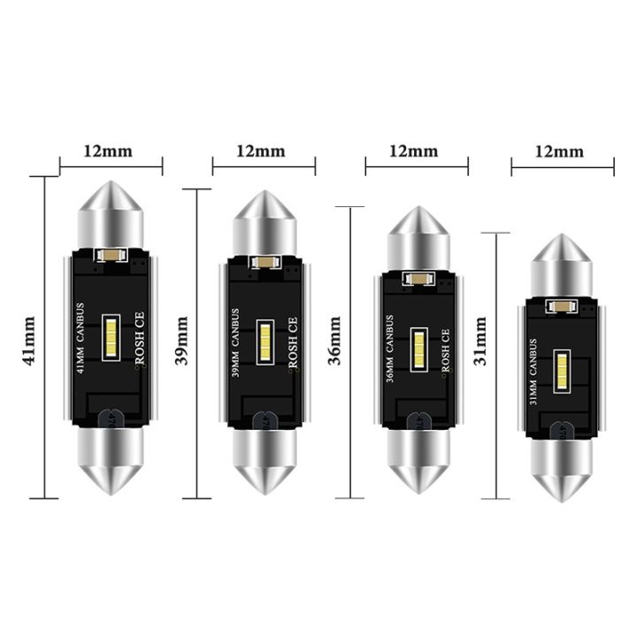 1ชิ้น-c5w-csp-c-an-bus-ป้ายทะเบียนแสง36มิลลิเมตร39มิลลิเมตรแสง1860-led-โดม41มิลลิเมตรพู่ห้อย31มิลลิเมตรสีขาว-c5w-ภายในรถแสงไฟอ่านหนังสือ