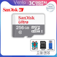 SanDisk Ultra Micro SDHC 512GB บัตร TF การ์ดความจำคลาส10 UHS-I (สูงสุด100MB/วินาที) แฟลชการ์ด DXC 64GB Micro Micro Second ขนาด32GB การ์ด SD ไมโคร16GB การ์ดความจำ SanDisk 128GB การ์ดความจำ | ไมโครการ์ด SDXC 256GB